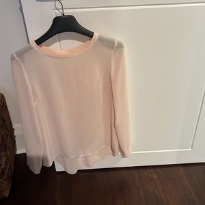 Light pink blouse